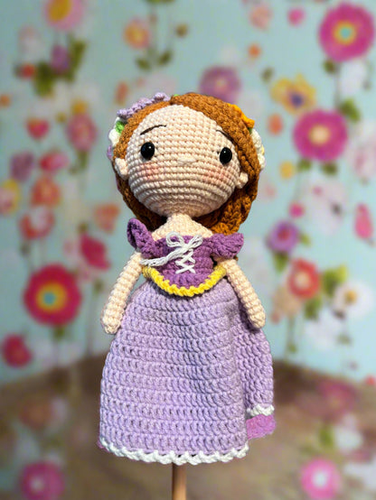 Rapunzel | Crochet Amigurumi Princess Dolls