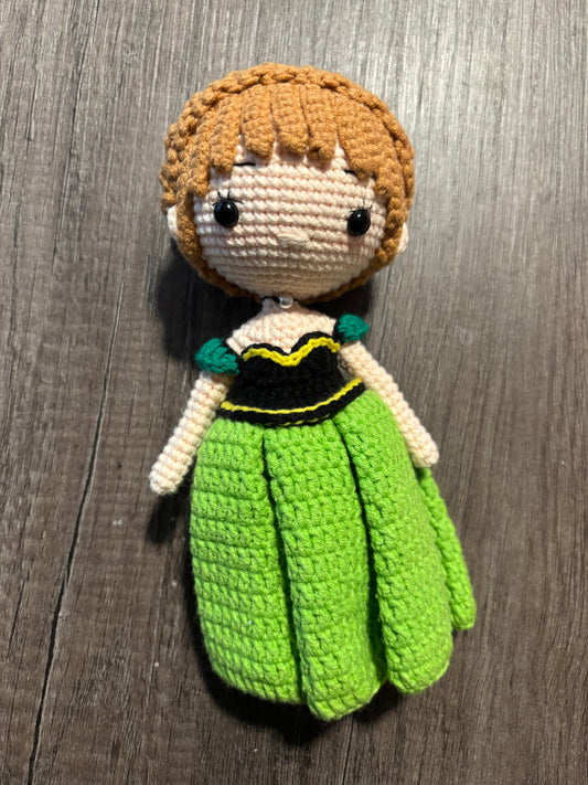 Queen Anna |  Crochet Amigurumi Princess Dolls