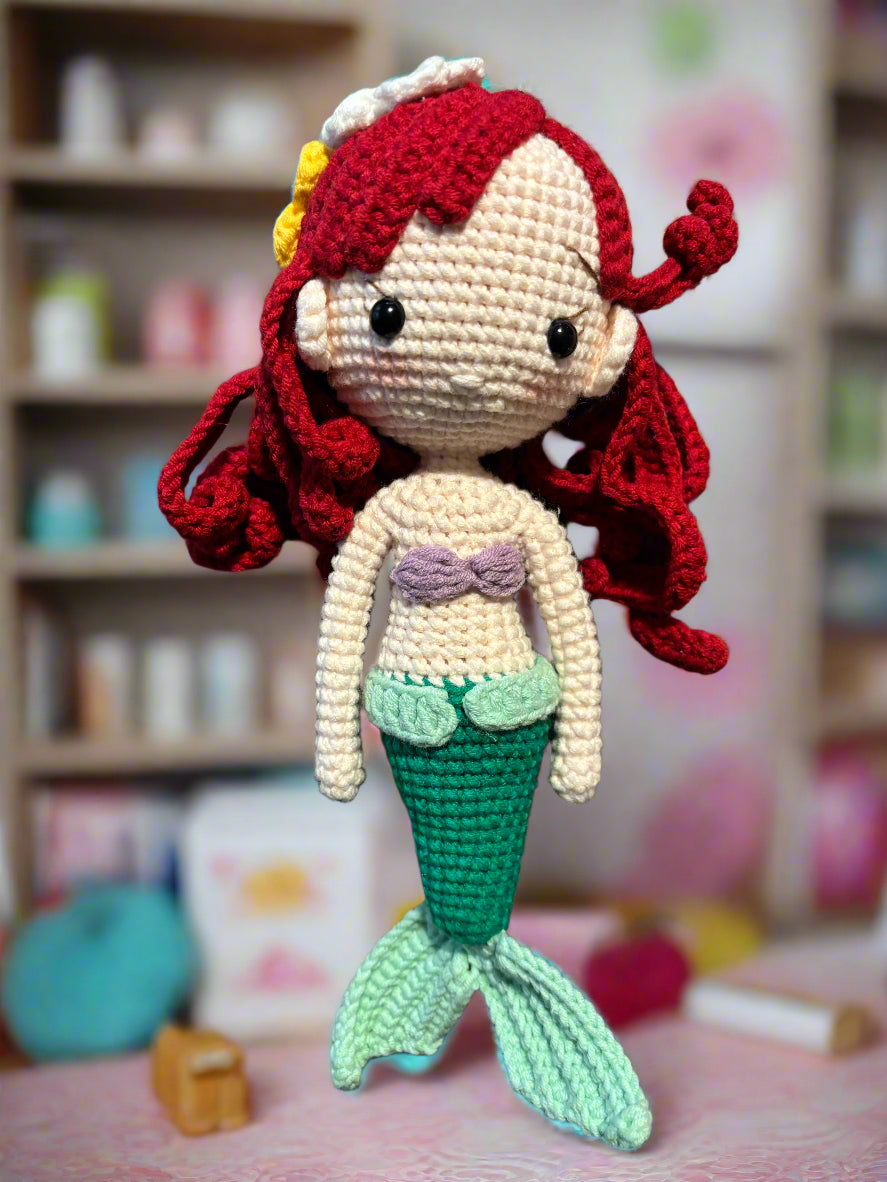 Ariel | Crochet Amigurumi Princess Dolls