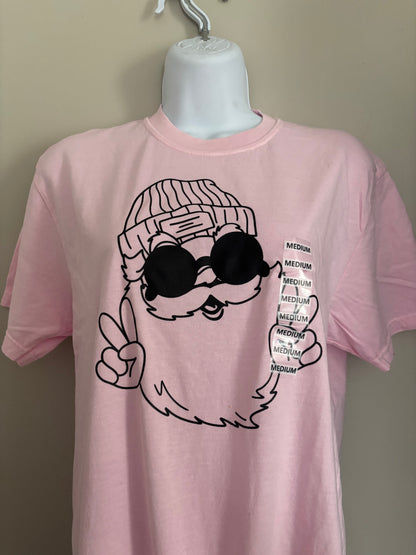 Hipster Santa | Graphic T-shirt